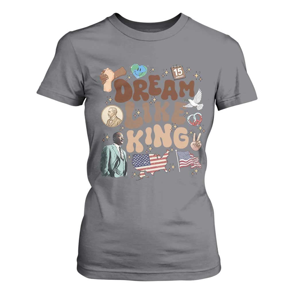 Martin Luther King Jr T Shirt For Women Black History Melanin African American TS14 Charcoal Print Your Wear
