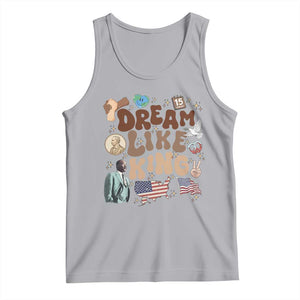 Martin Luther King Jr Tank Top Black History Melanin African American TS14 Athletic Heather Print Your Wear