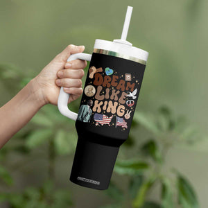 Martin Luther King Jr Tumbler With Handle Black History Melanin African American TS14 Print Your Wear