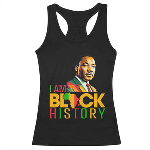 I Am Black History Racerback Tank Top Martin Luther Jr King African American Pride TS14 Black Print Your Wear