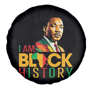 I Am Black History Spare Tire Cover Martin Luther Jr King African American Pride TS14 Print Your Wear