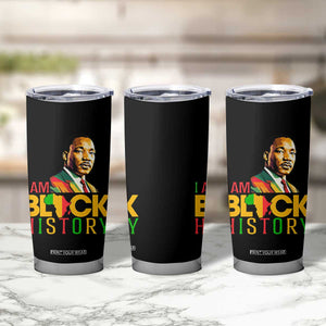 I Am Black History Tumbler Cup Martin Luther Jr King African American Pride TS14 Print Your Wear
