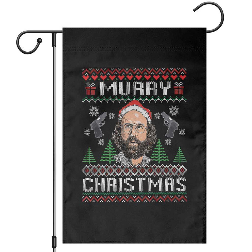 Murray Christmas Garden Flag Funny Stranger Holiday Meme TS14 Black Print Your Wear