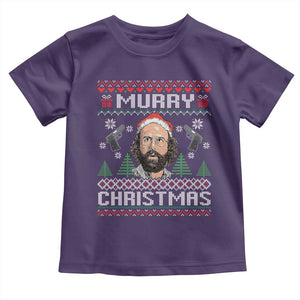 Murray Christmas Toddler T Shirt Funny Stranger Holiday Meme TS14 Purple Print Your Wear