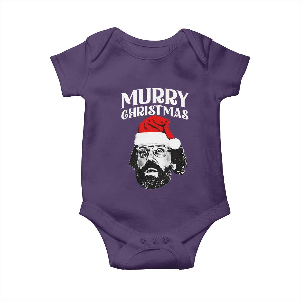 Murray Christmas Baby Onesie Funny Stranger Xmas TS14 Purple Print Your Wear