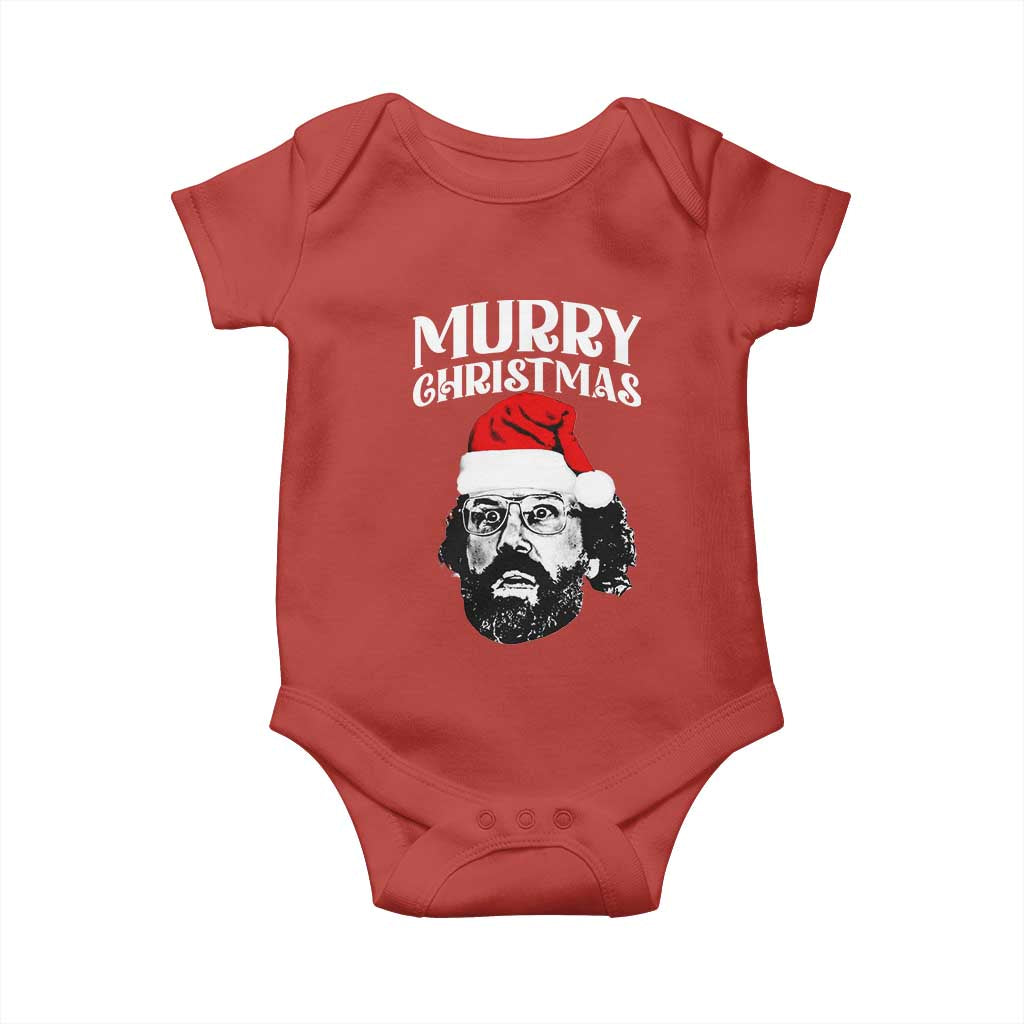 Murray Christmas Baby Onesie Funny Stranger Xmas TS14 Red Print Your Wear