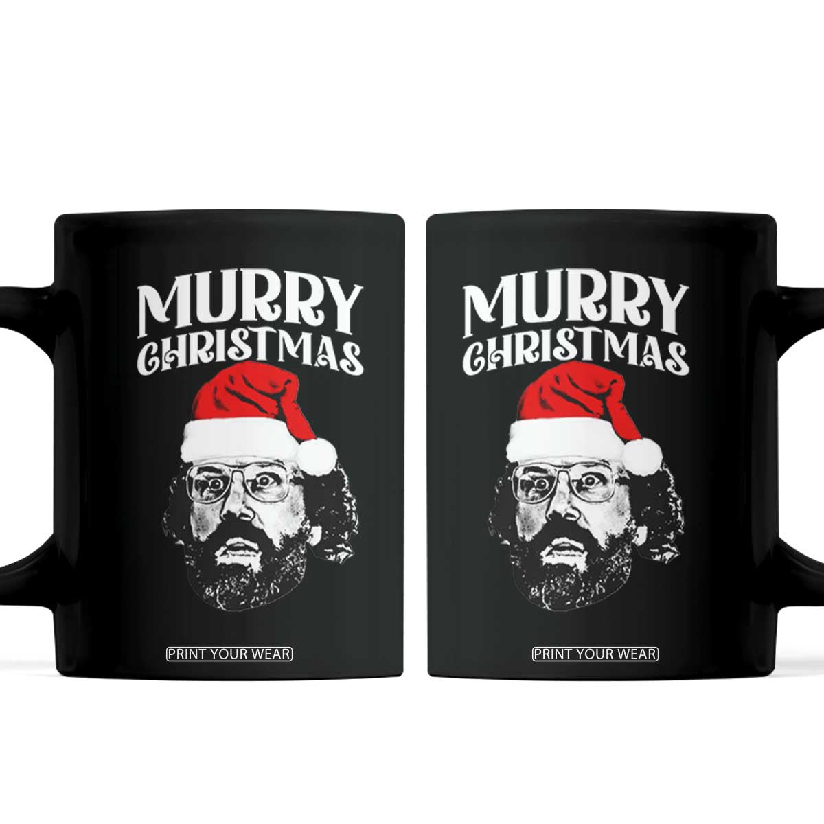 Murray Christmas Coffee Mug Funny Stranger Xmas TS14 Black Print Your Wear
