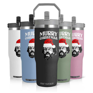 Murray Christmas Flip Straw Tumbler Funny Stranger Xmas TS14 Print Your Wear