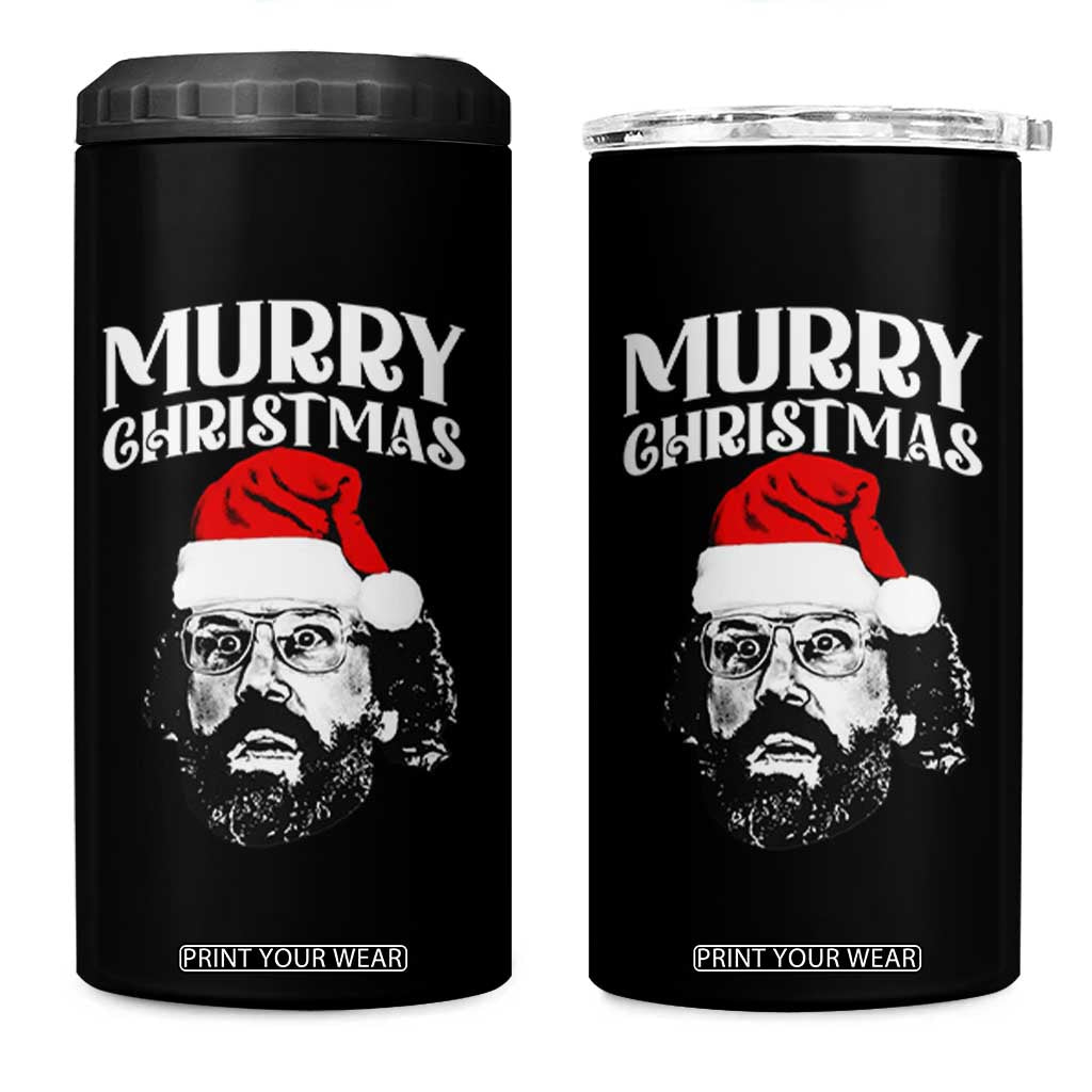 Murray Christmas 4 in 1 Can Cooler Tumbler Funny Stranger Xmas TS14 One Size: 16 oz Black Print Your Wear