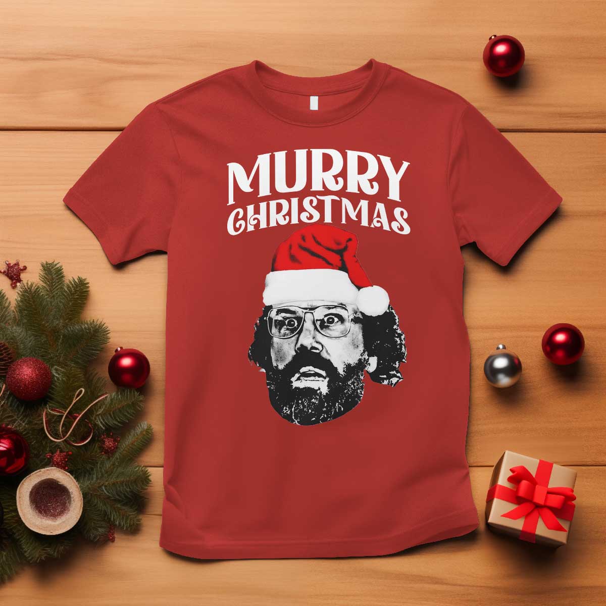 Murray Christmas T Shirt Funny Stranger Xmas TS14 Red Print Your Wear