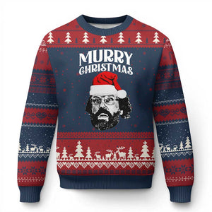 Murray Christmas Ugly Christmas Sweater Funny Stranger Xmas TS14 Navy Red Print Your Wear