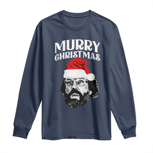 Murray Christmas Long Sleeve Shirt Funny Stranger Xmas TS14 Navy Print Your Wear