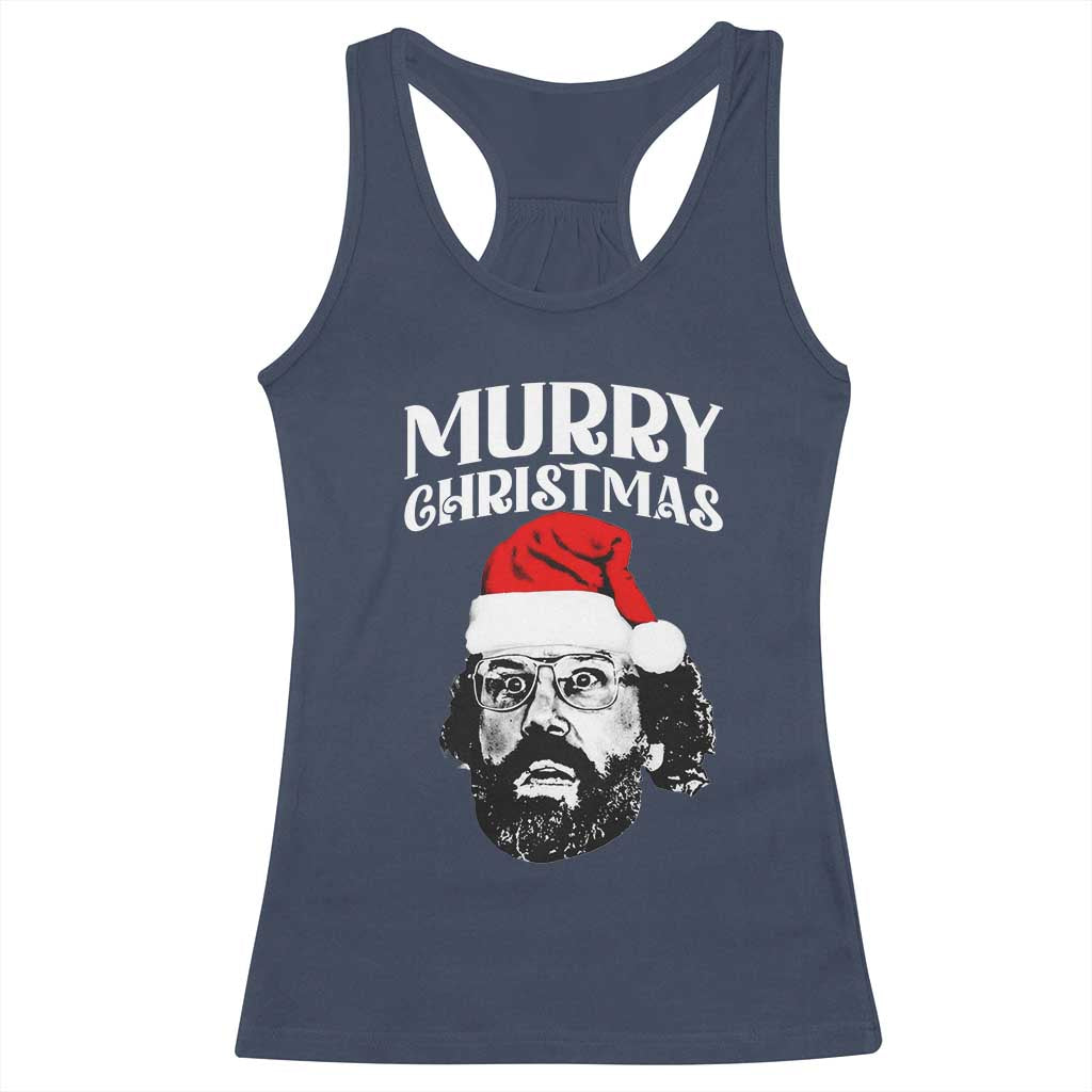Murray Christmas Racerback Tank Top Funny Stranger Xmas TS14 Navy Print Your Wear