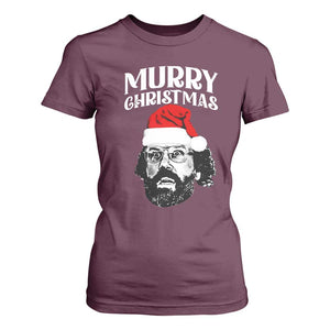 Murray Christmas T Shirt For Women Funny Stranger Xmas TS14 Maroon Print Your Wear