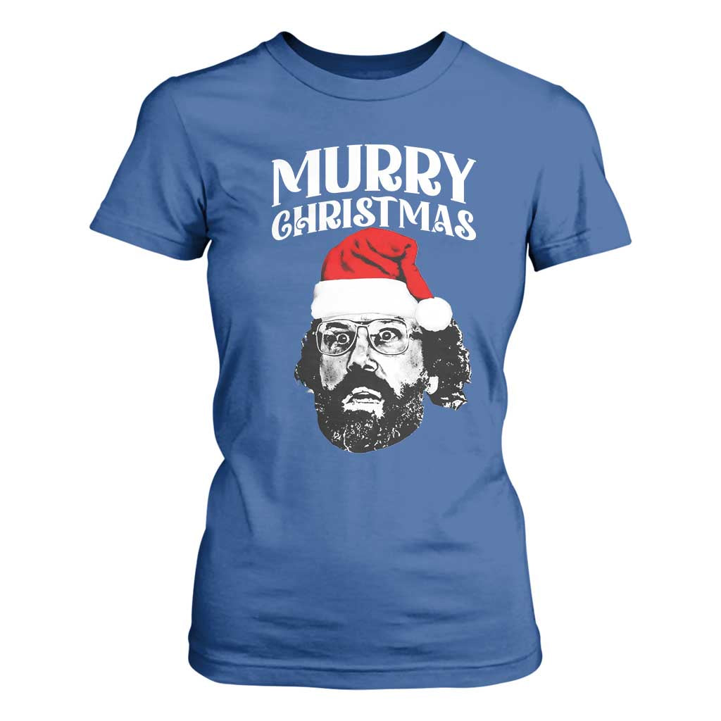 Murray Christmas T Shirt For Women Funny Stranger Xmas TS14 Royal Blue Print Your Wear