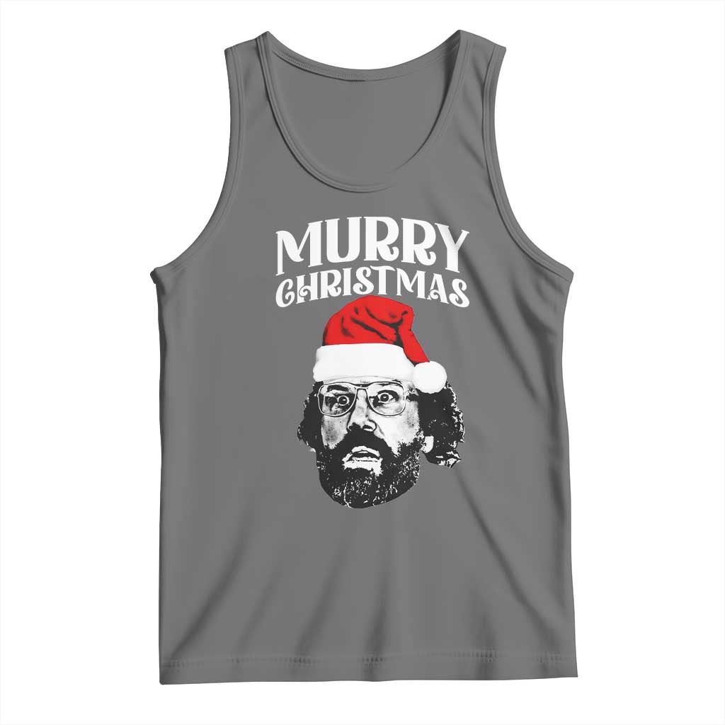 Murray Christmas Tank Top Funny Stranger Xmas TS14 Black Heather Print Your Wear