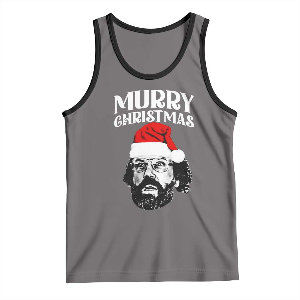 Murray Christmas Tank Top Funny Stranger Xmas TS14 Deep Heather Black Print Your Wear