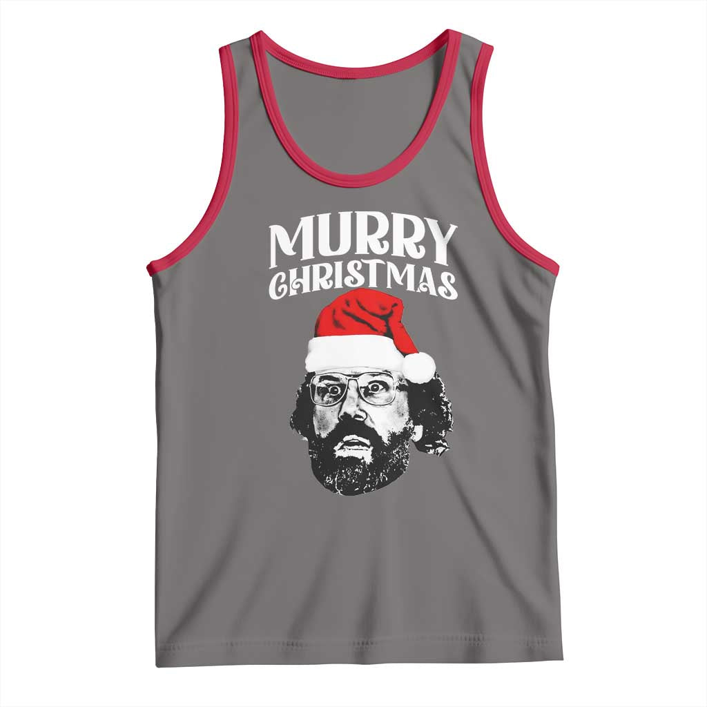 Murray Christmas Tank Top Funny Stranger Xmas TS14 Deep Heather Red Print Your Wear