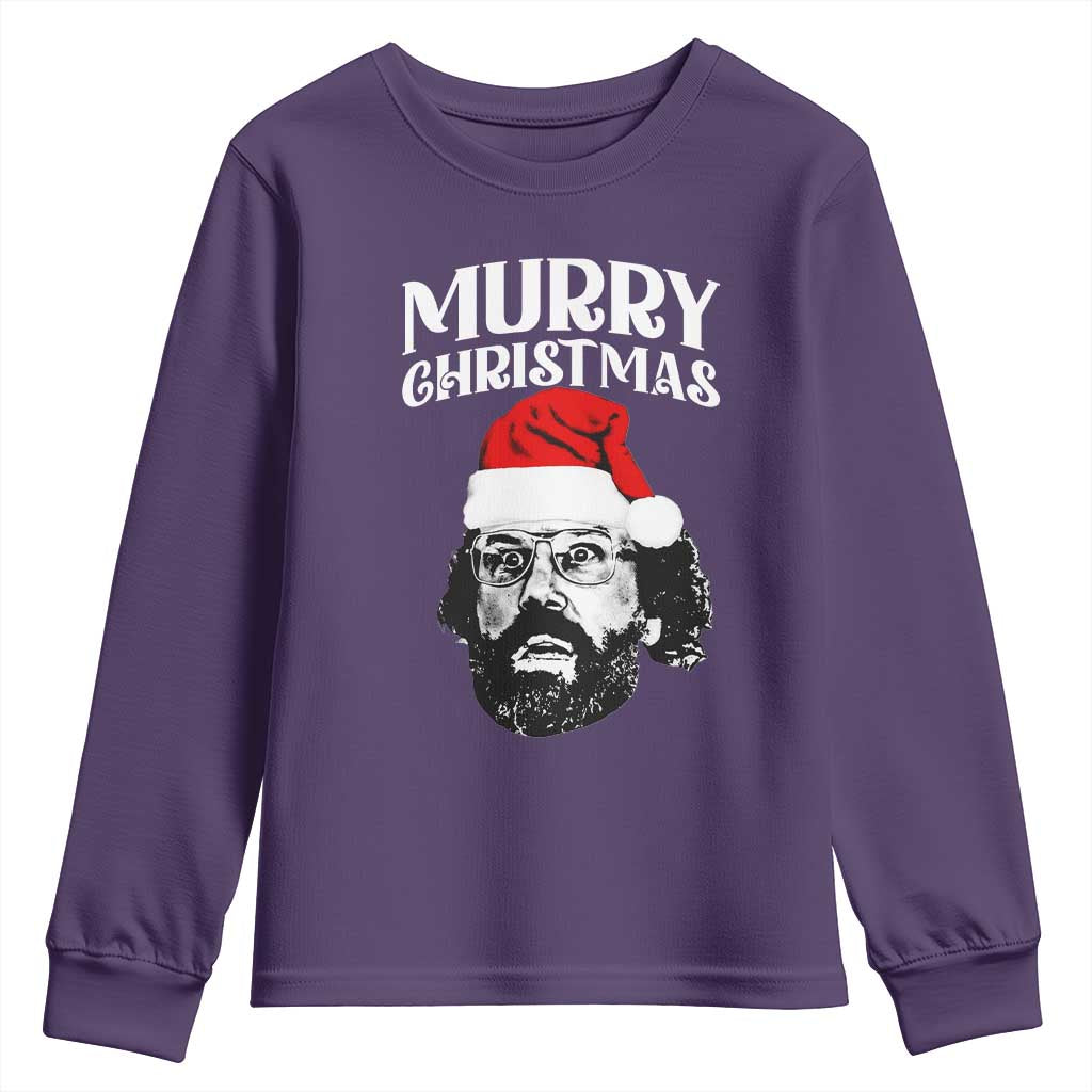 Murray Christmas Youth Sweatshirt Funny Stranger Xmas TS14 Purple Print Your Wear