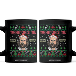 Stranger Christmas Coffee Mug Funny Murray Hawkins TS14 Black Print Your Wear