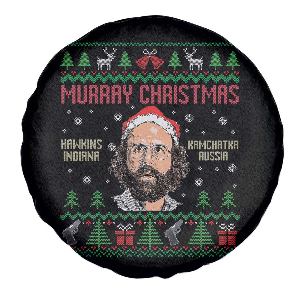 Stranger Christmas Spare Tire Cover Funny Murray Hawkins TS14 Print Your Wear