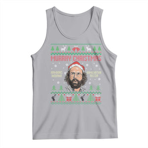 Stranger Christmas Tank Top Funny Murray Hawkins TS14 Athletic Heather Print Your Wear