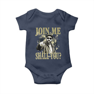 Adam Memorial Tribute Baby Onesie Join Me Shall You TS14 Navy Print Your Wear