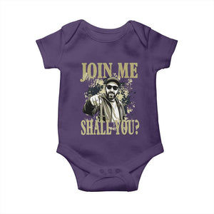 Adam Memorial Tribute Baby Onesie Join Me Shall You TS14 Purple Print Your Wear