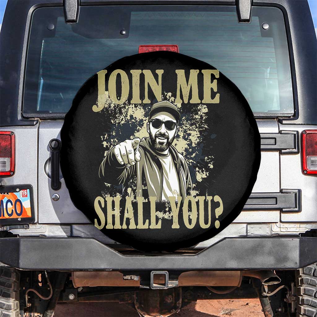 Adam Memorial Tribute Spare Tire Cover Join Me Shall You TS14 No hole Black Print Your Wear