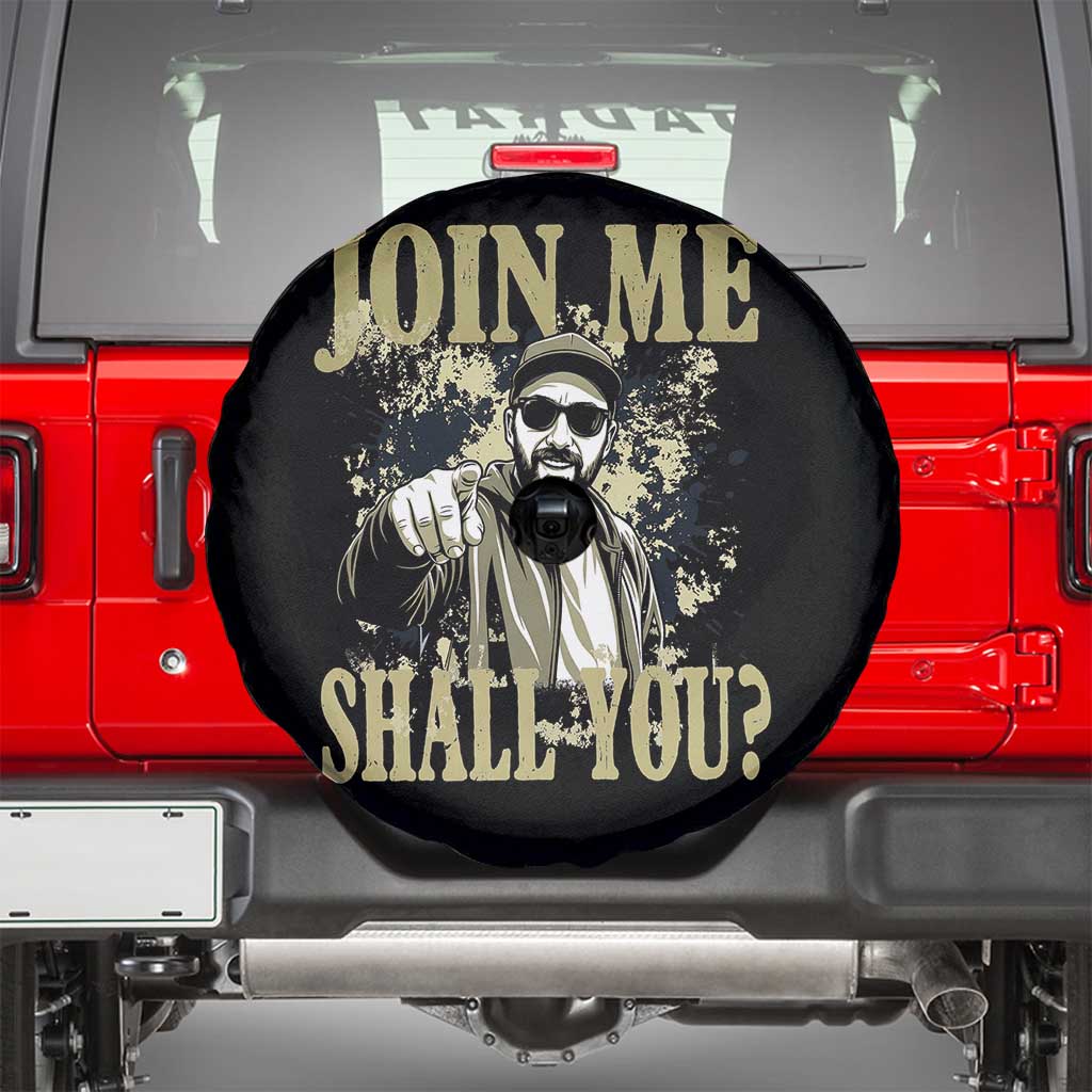 Adam Memorial Tribute Spare Tire Cover Join Me Shall You TS14 Black Print Your Wear
