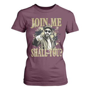 Adam Memorial Tribute T Shirt For Women Join Me Shall You TS14 Maroon Print Your Wear