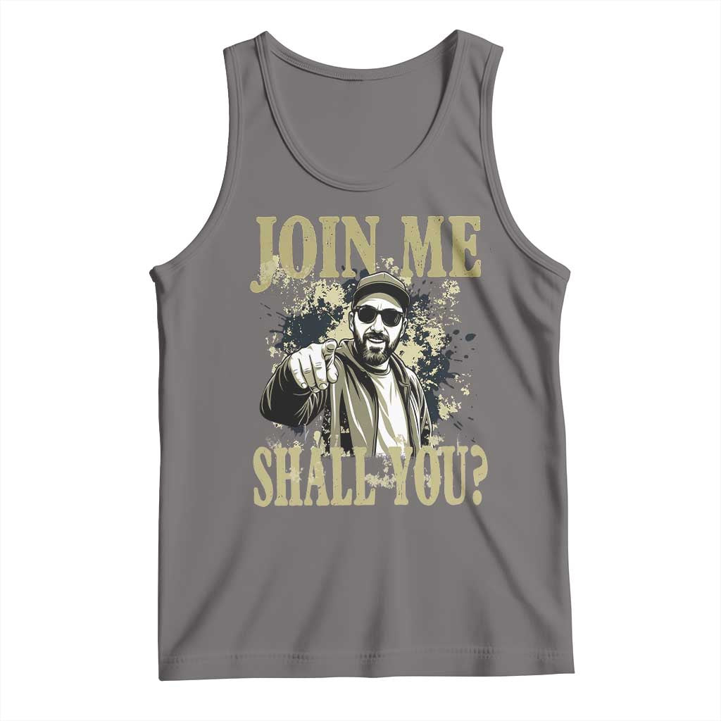 Adam Memorial Tribute Tank Top Join Me Shall You TS14 Deep Heather Print Your Wear