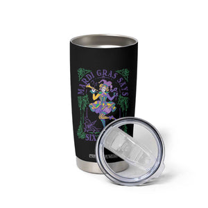67 Mardi Gras Tumbler Cup Funny Six Seven Carnival Trendy TS14 Print Your Wear