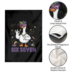 67 Mardi Gras Garden Flag Funny Goose Meme Carnival Trendy TS14 Print Your Wear