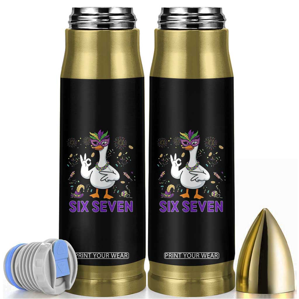 67 Mardi Gras Bullet Tumbler Funny Goose Meme Carnival Trendy TS14 Black Print Your Wear