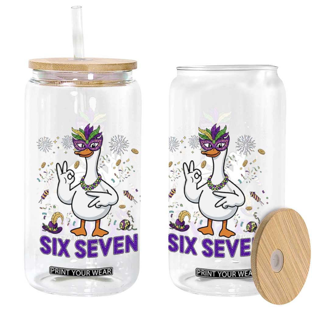 67 Mardi Gras Glass Can Funny Goose Meme Carnival Trendy TS14 Print Your Wear