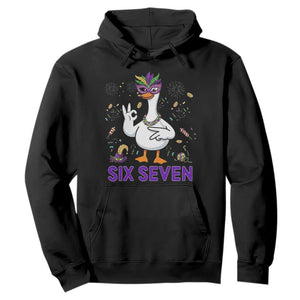 67 Mardi Gras Hoodie Funny Goose Meme Carnival Trendy TS14 Black Print Your Wear