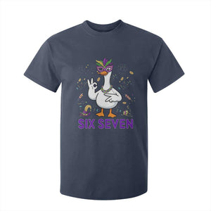 67 Mardi Gras T Shirt For Kid Funny Goose Meme Carnival Trendy TS14 Navy Print Your Wear
