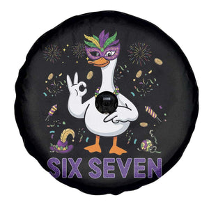 67 Mardi Gras Spare Tire Cover Funny Goose Meme Carnival Trendy TS14 Print Your Wear