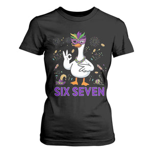 67 Mardi Gras T Shirt For Women Funny Goose Meme Carnival Trendy TS14 Black Print Your Wear