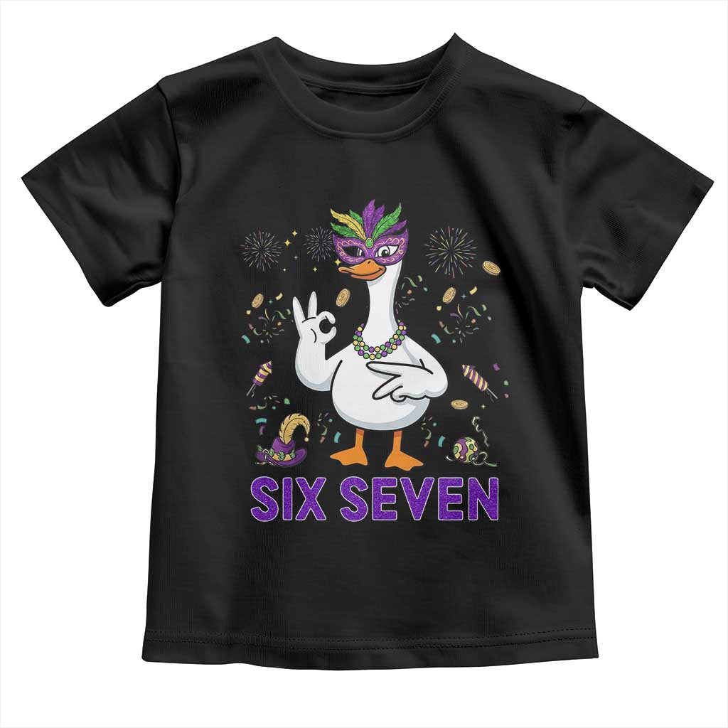 67 Mardi Gras Toddler T Shirt Funny Goose Meme Carnival Trendy TS14 Black Print Your Wear