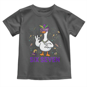 67 Mardi Gras Toddler T Shirt Funny Goose Meme Carnival Trendy TS14 Dark Heather Print Your Wear