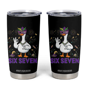 67 Mardi Gras Tumbler Cup Funny Goose Meme Carnival Trendy TS14 Black Print Your Wear
