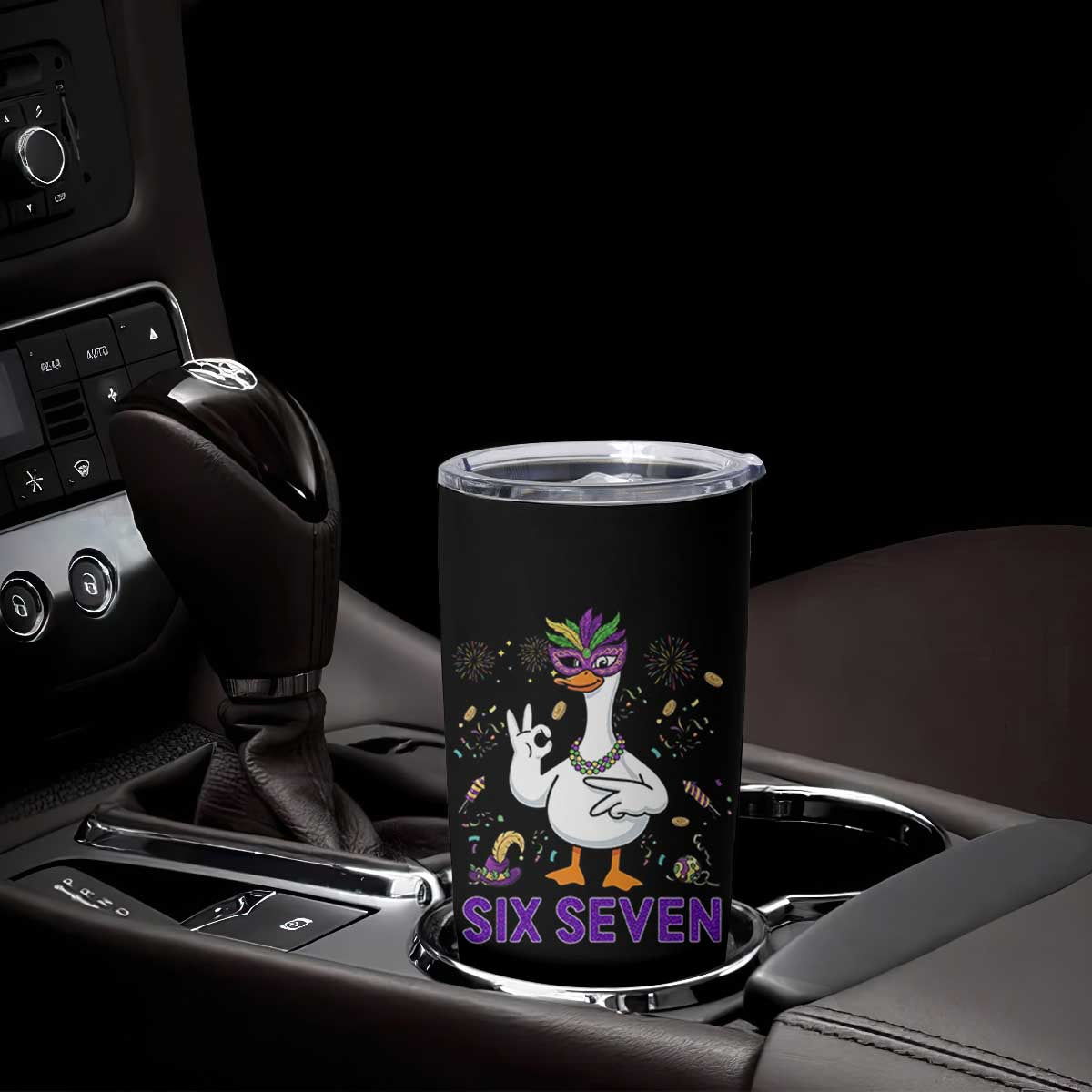 67 Mardi Gras Tumbler Cup Funny Goose Meme Carnival Trendy TS14 Print Your Wear
