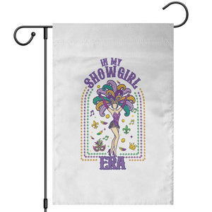 Mardi Gras Queen Garden Flag In My Showgirl Era TS14 White Print Your Wear