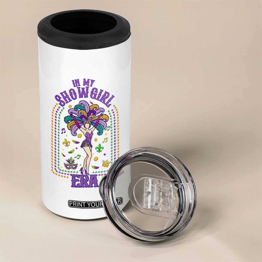 Mardi Gras Queen 4 in 1 Can Cooler Tumbler In My Showgirl Era TS14 Print Your Wear