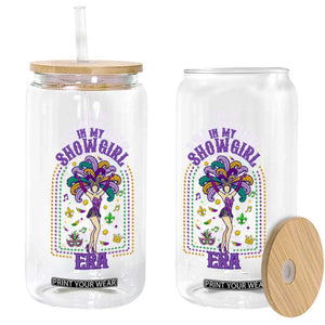 Mardi Gras Queen Glass Can In My Showgirl Era TS14 Print Your Wear