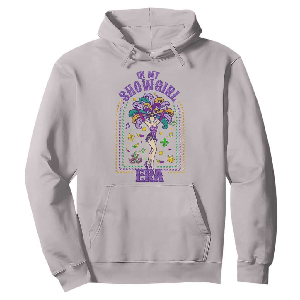Mardi Gras Queen Hoodie In My Showgirl Era TS14 Ice Gray Print Your Wear