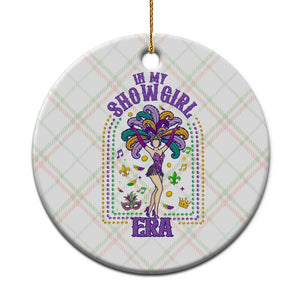 Mardi Gras Queen Ceramic Ornament In My Showgirl Era TS14 1pc Christmas Plaid Print Your Wear