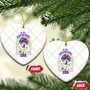 Mardi Gras Queen Ceramic Ornament In My Showgirl Era TS14 Print Your Wear
